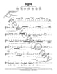 Signs Guitar and Fretted sheet music cover